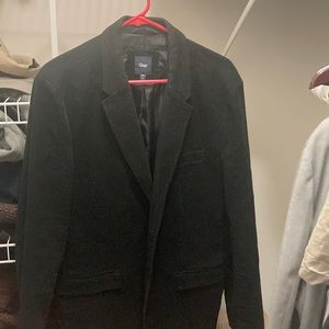 Gap Cotton Blazer, Black, Size L